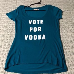 Express Vote for Vodka Tee